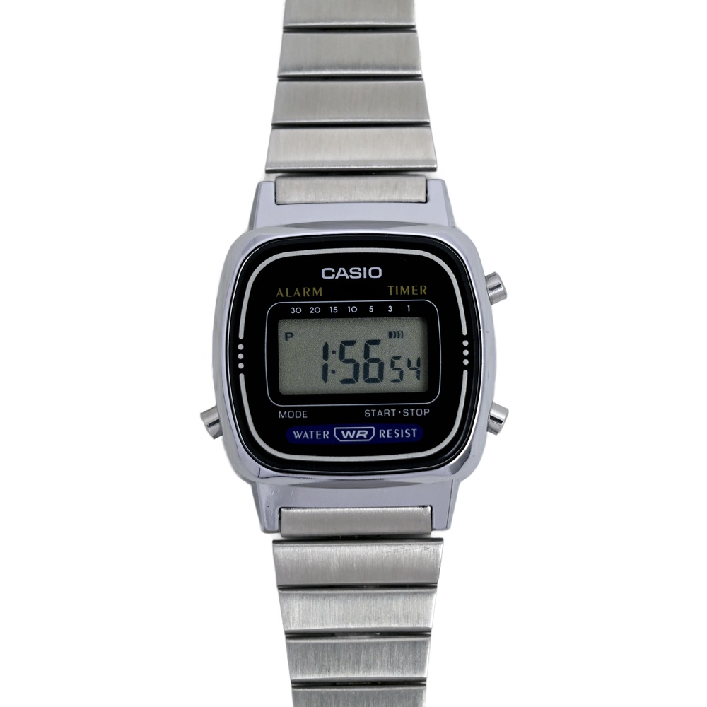Casio Retro Ladies Watch Digital LA670WA1 Stainless Steel